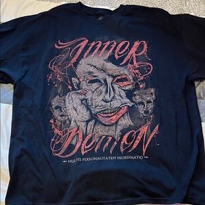 Inner Demon Graphic T-Shirt - Black XXL